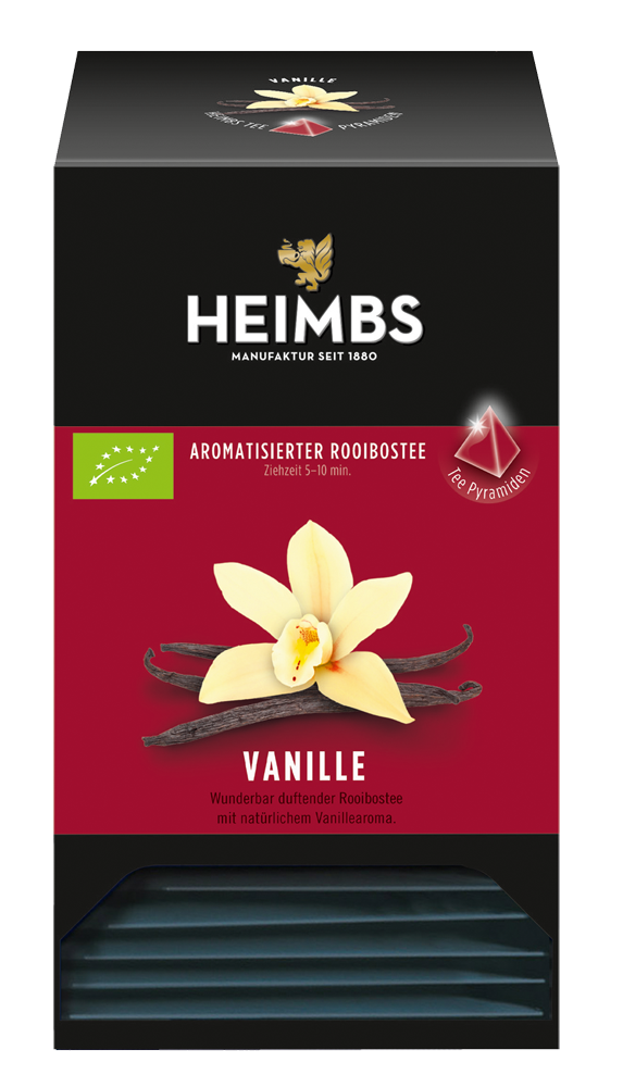 Tee Pyramide Rooibos Vanille Bio